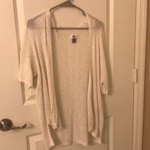 Short sleeve cardigan